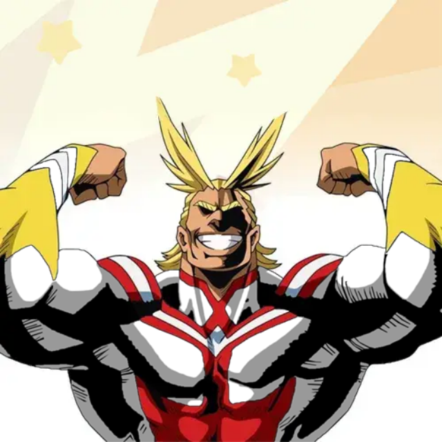 All Might Hero Suit Toon Tone color study