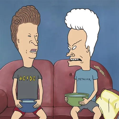 Beavis Hair Toon Tone color study