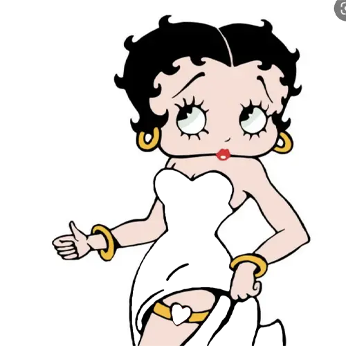 Betty Boop Dress Toon Tone color study
