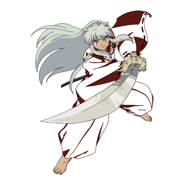 Inuyasha Robe Toon Tone color study
