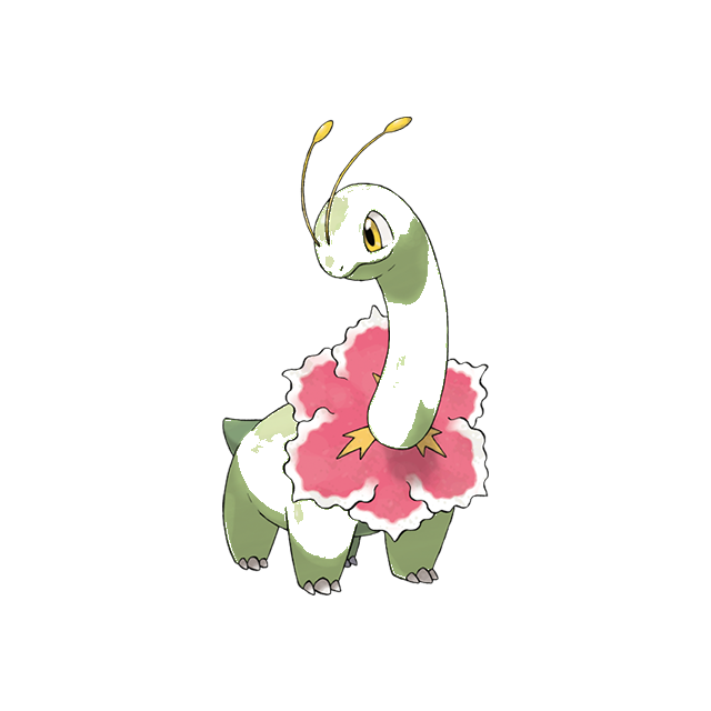 Meganium Gen 2 Pokemon color study
