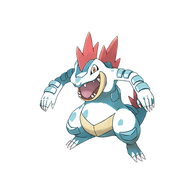 Feraligatr Gen 2 Pokemon color study