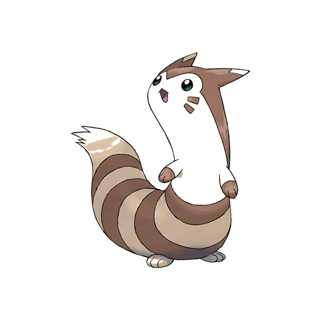 Furret Gen 2 Pokemon color study