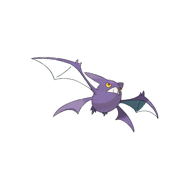 Crobat Gen 2 Pokemon color study