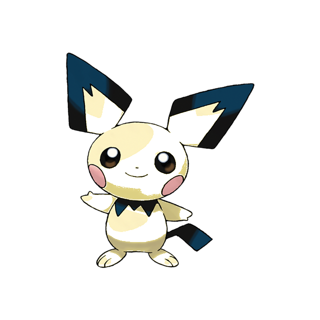 Pichu Gen 2 Pokemon color study