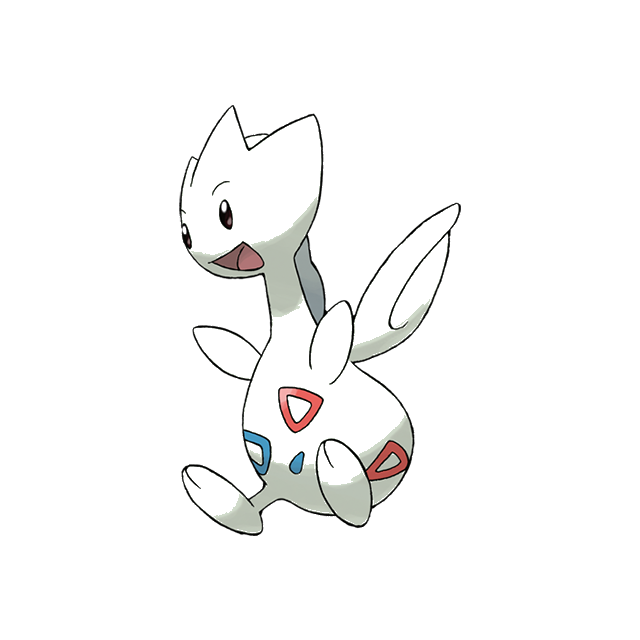 Togetic Gen 2 Pokemon color study
