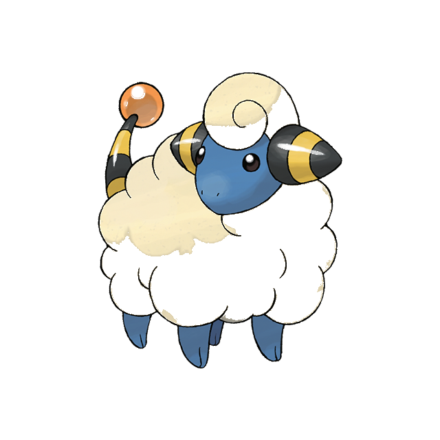 Mareep Gen 2 Pokemon color study