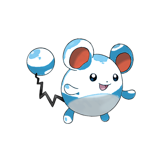 Marill Gen 2 Pokemon color study