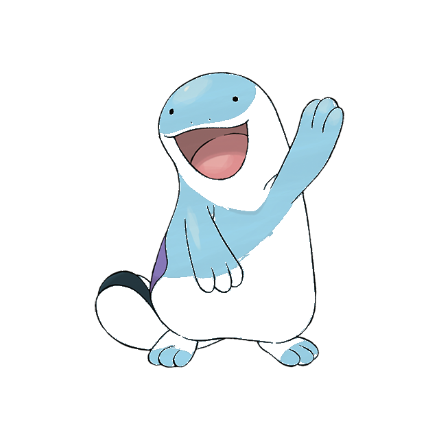Quagsire Gen 2 Pokemon color study