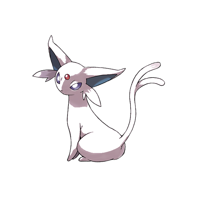 Espeon Gen 2 Pokemon color study