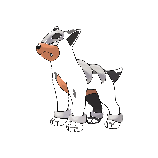 Houndour Gen 2 Pokemon color study