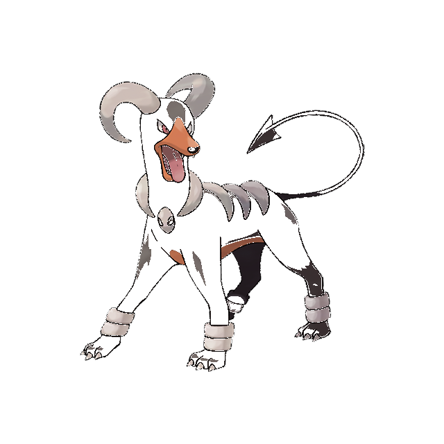Houndoom Gen 2 Pokemon color study