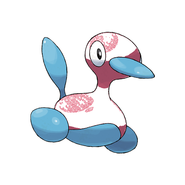 Porygon2 Gen 2 Pokemon color study