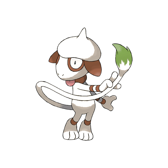 Smeargle Gen 2 Pokemon color study