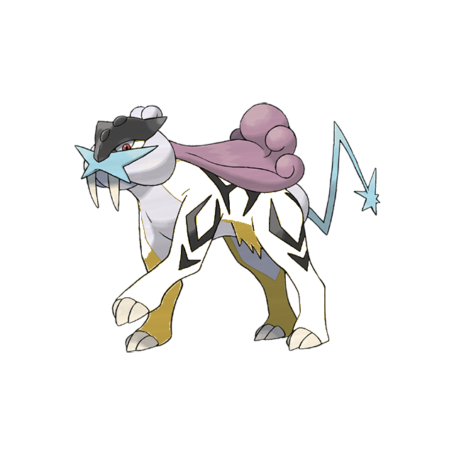 Raikou Gen 2 Pokemon color study