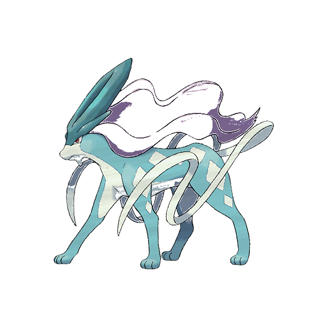 Suicune Gen 2 Pokemon color study