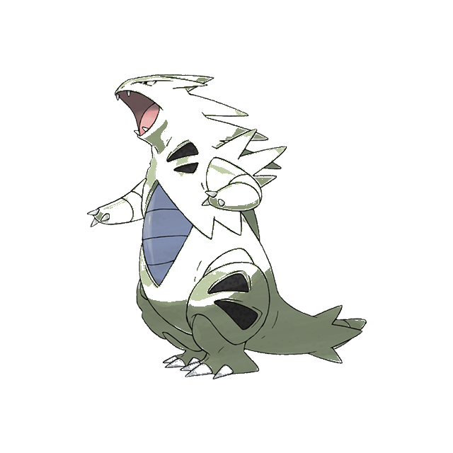 Tyranitar Gen 2 Pokemon color study